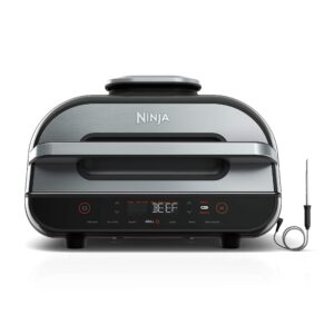 $129 Ninja Foodi Smart XL Grill! 6-in-1 Air Fryer + Smart Thermometer, 54% OFF!