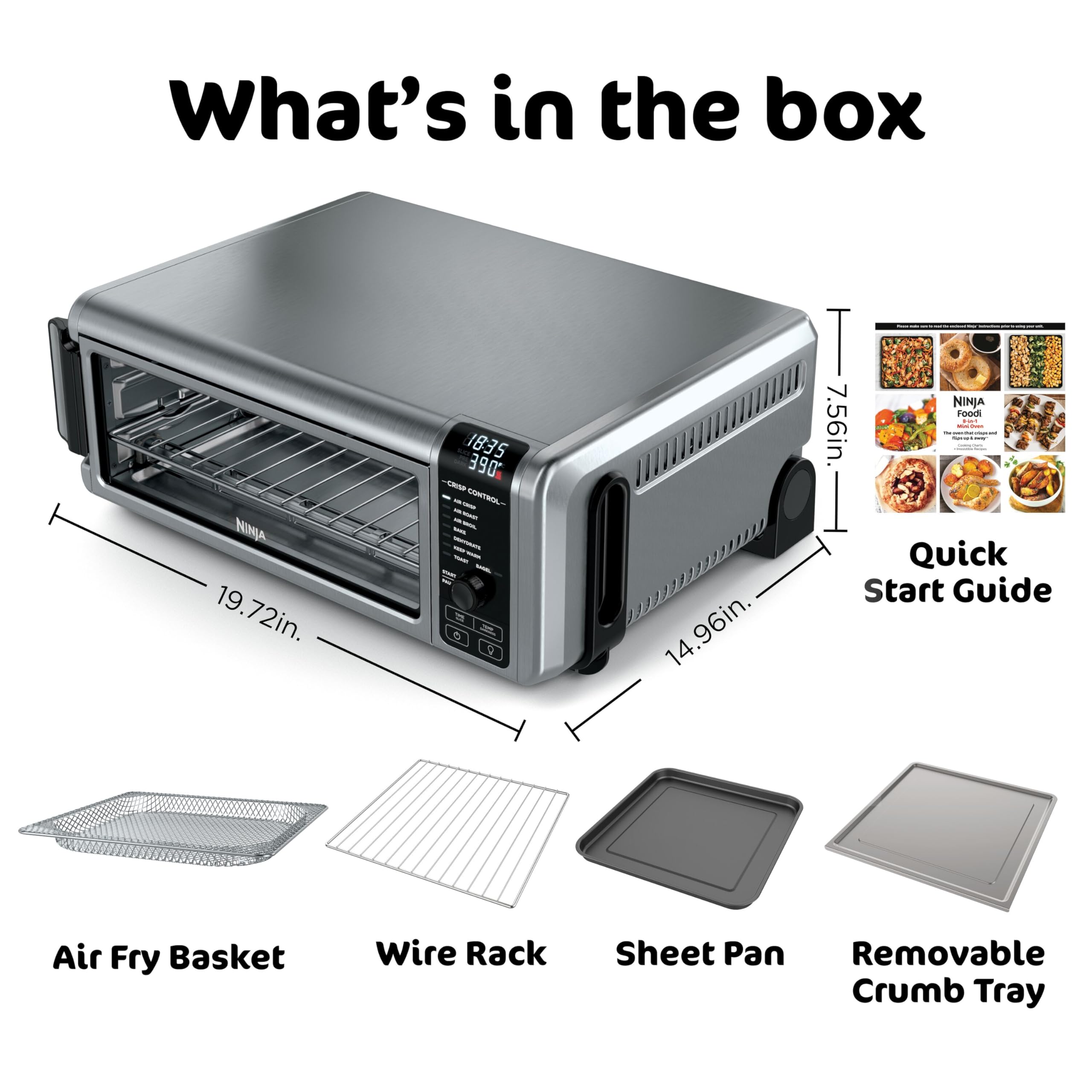 Flash Sale! Ninja 8-in-1 Flip Air Fryer Oven SP101 | Original $139, Now Only $49! Save 65% Instantly! - Image 10